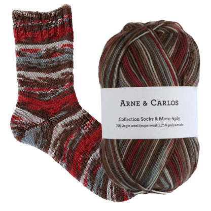 Socks & More Collection 4ply von Arne & Carlos – Storjuvtinden [07028]
