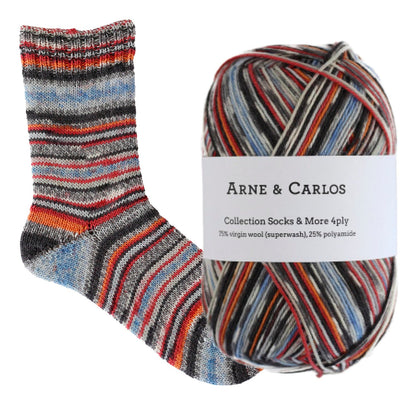 Socks & More Collection 4ply von Arne & Carlos – Herbstnacht [03655]