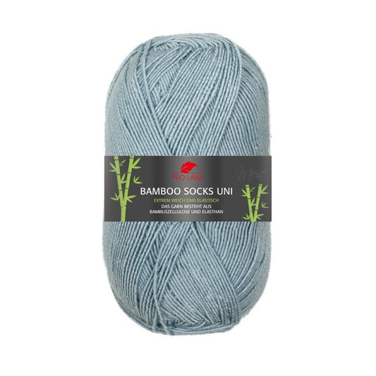 Bamboo Socks uni von Pro Lana – Denim [55]