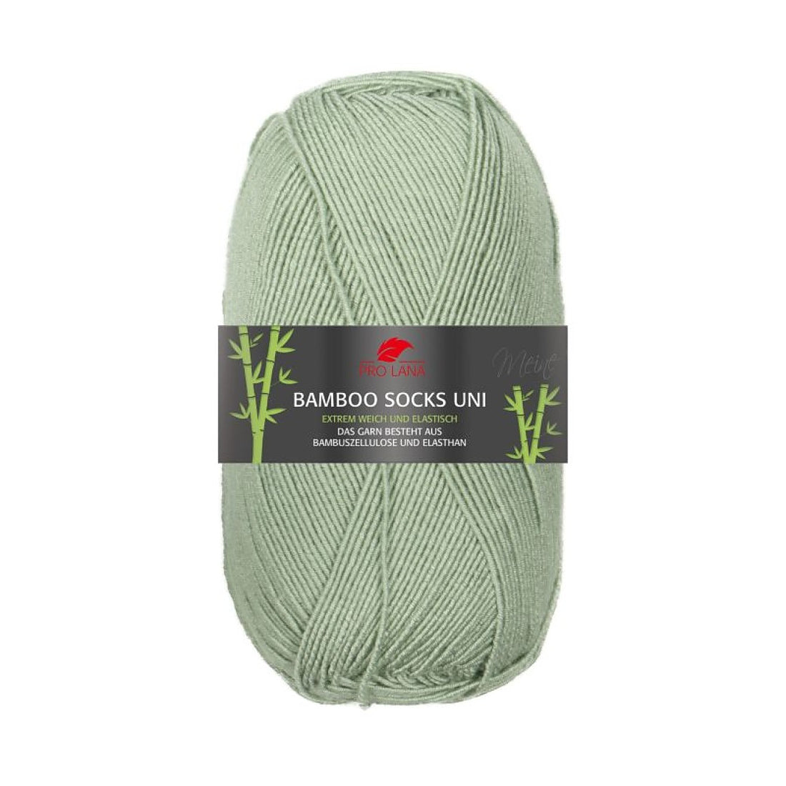 Bamboo Socks uni von Pro Lana – Reseda [71]