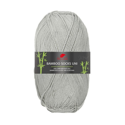 Bamboo Socks uni von Pro Lana – Silber [91]