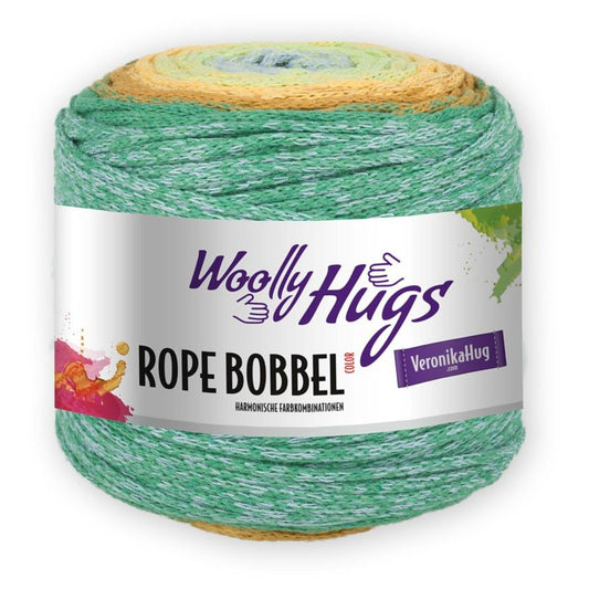 Rope Bobbel von Woolly Hugs – Gelb/Grün [108]