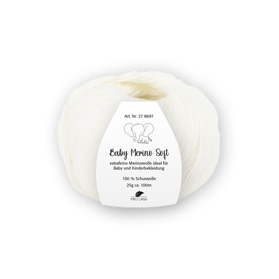 Baby Merino Soft von Pro Lana – Weiß [1]