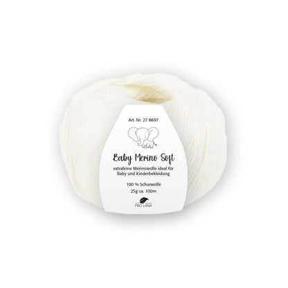 Baby Merino Soft von Pro Lana – Weiß [1]