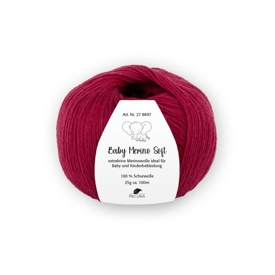 Baby Merino Soft von Pro Lana – Weinrot [31]
