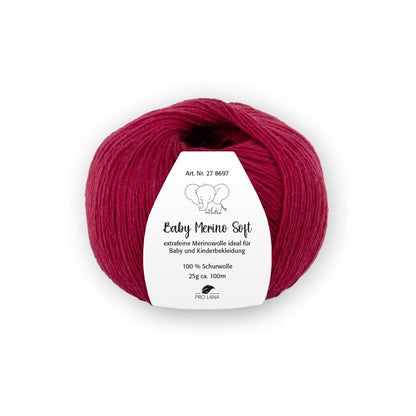 Baby Merino Soft von Pro Lana – Weinrot [31]