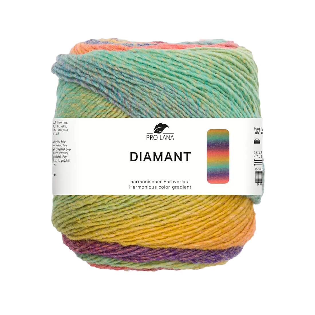 Pro Lana Diamant – Multicolor | 150g