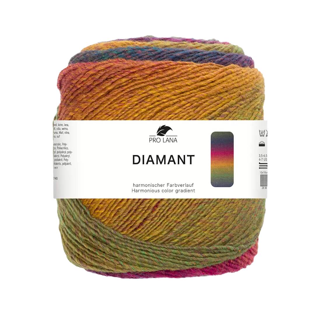 Pro Lana Diamant – Multicolor | 150g