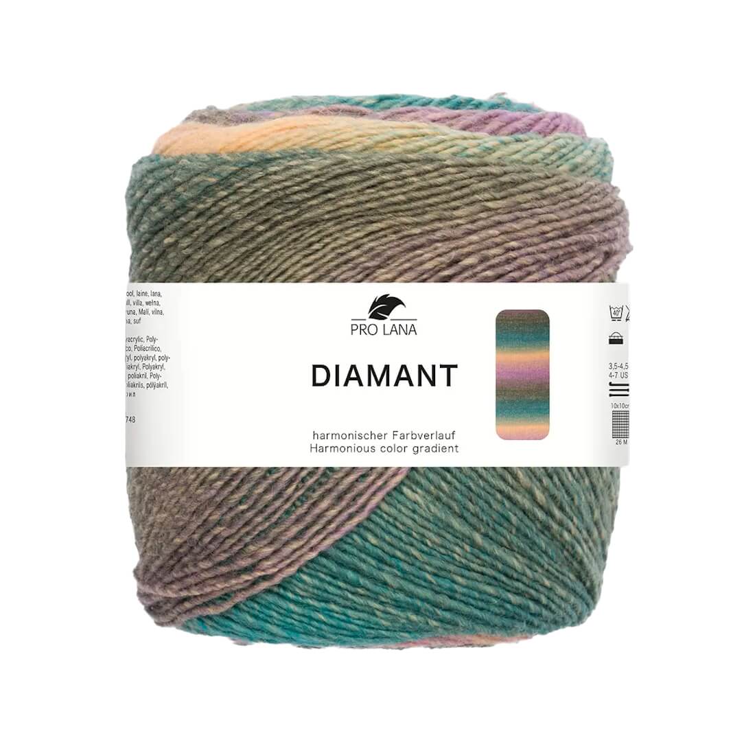 Pro Lana Diamant – Multicolor | 150g