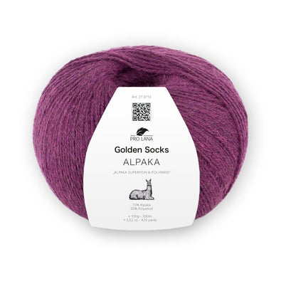 Golden Socks Alpaka von Pro Lana – Beere meliert [39]