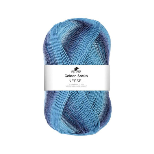 Golden Socks Nessel von Pro Lana – Türkis [87] – Garnknäuel