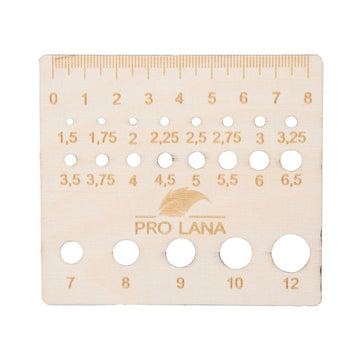Pro Lana Nadelmaß Holz – Quadrat