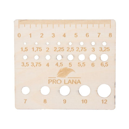 Pro Lana Nadelmaß Holz – Quadrat
