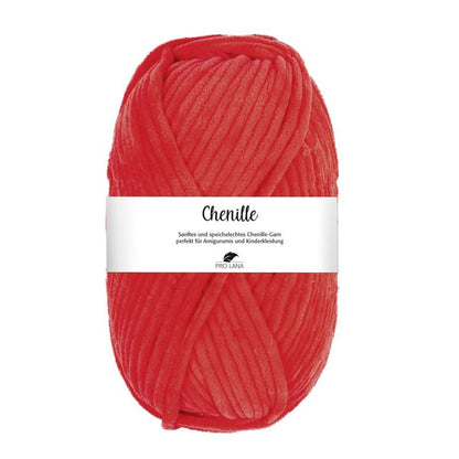 Chenille von Pro Lana – Rot [30]