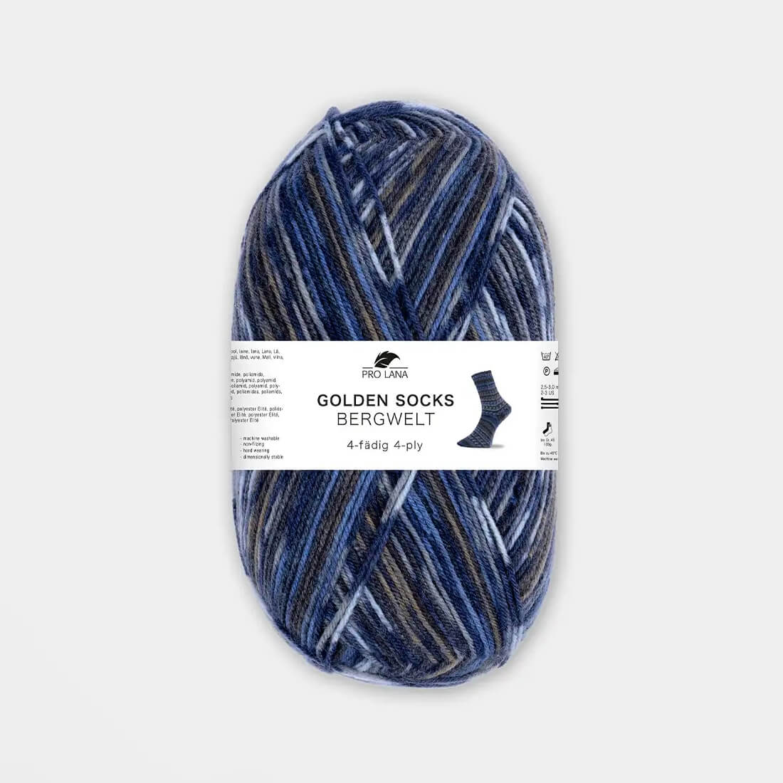 Bergwelt 4-fädig | 100g