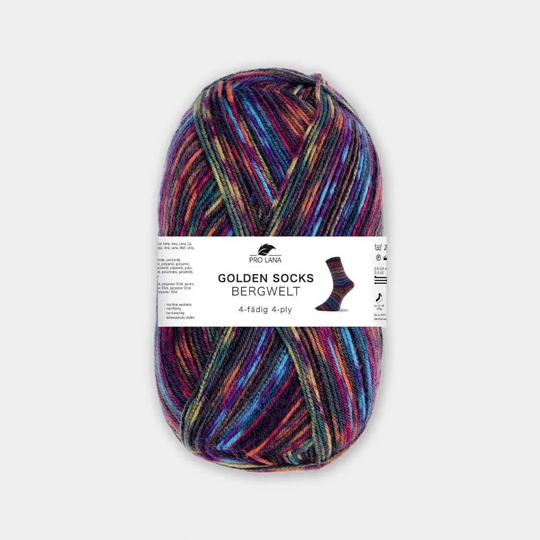 Bergwelt 4-fädig | 100g