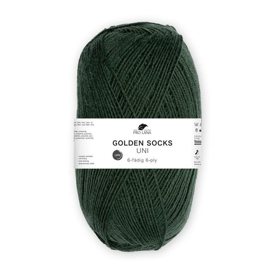 Golden Socks Uni 6-fädig von Pro Lana – Loden [6436]