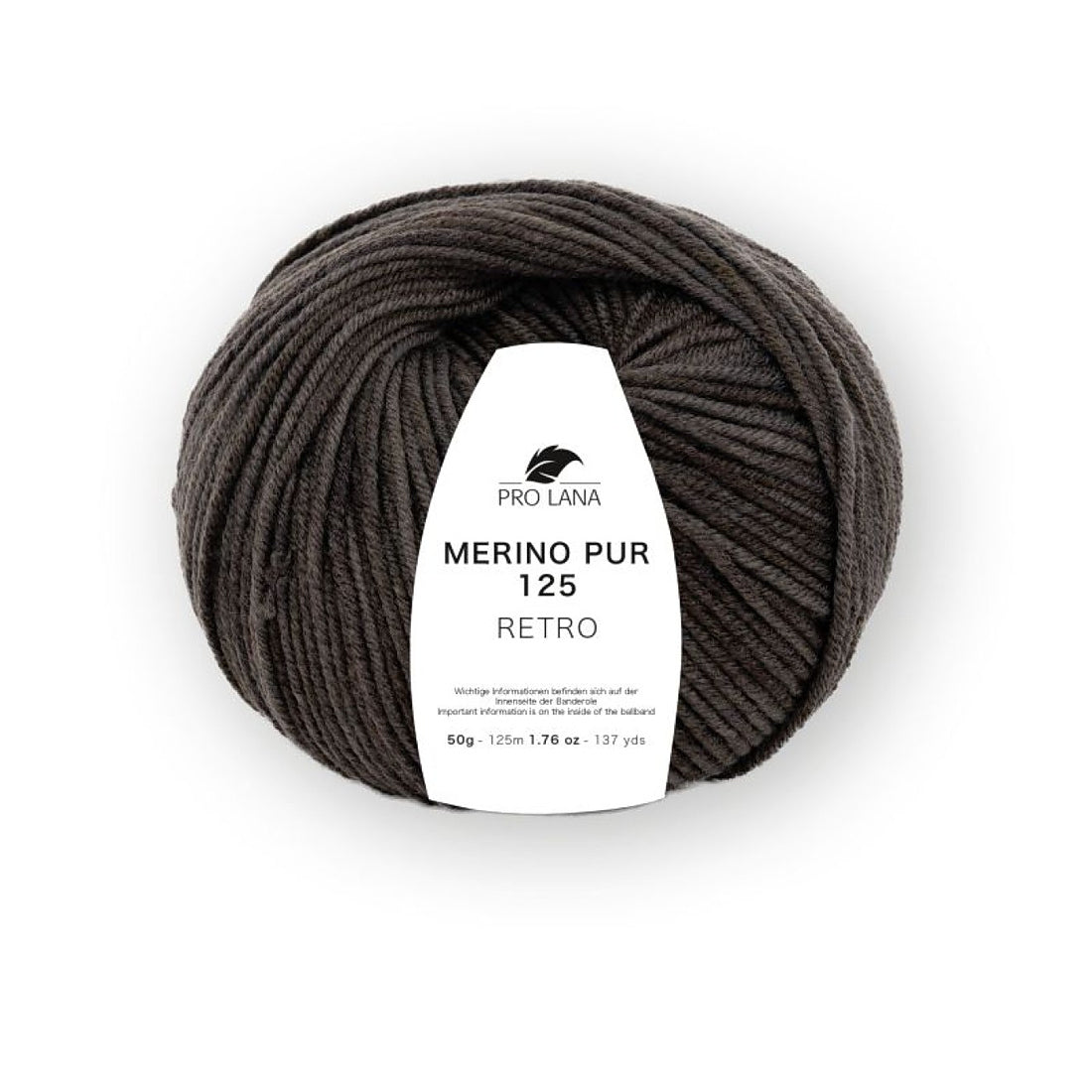 Merino Pur 125 Retro von Pro Lana – Braun meliert [110]