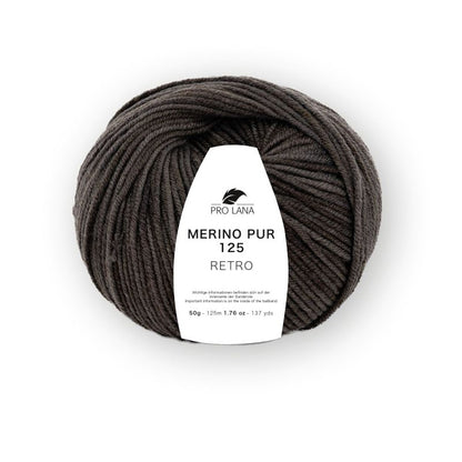 Merino Pur 125 Retro von Pro Lana – Braun meliert [110]
