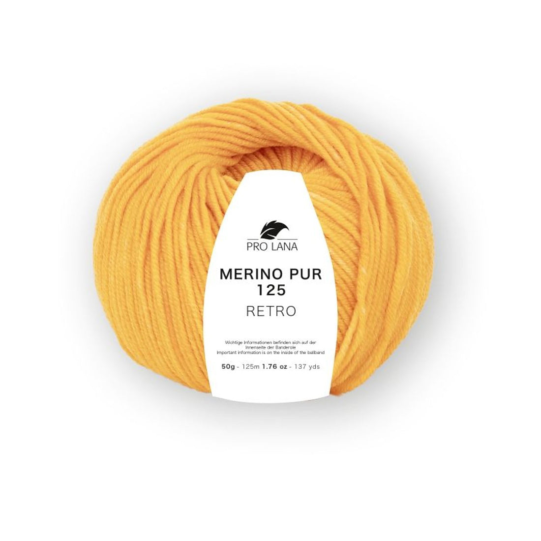 Merino Pur 125 Retro von Pro Lana – Mango meliert [122]