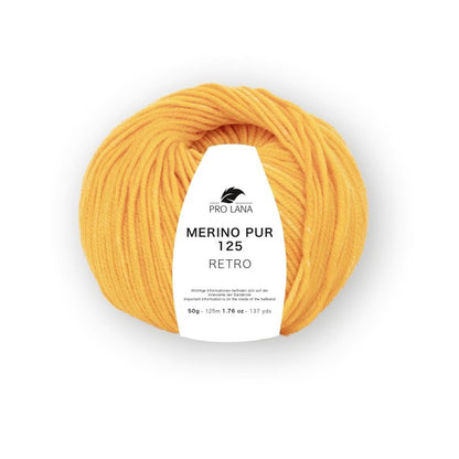 Merino Pur 125 Retro von Pro Lana – Mango meliert [122]