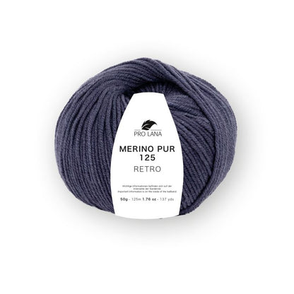 Merino Pur 125 Retro von Pro Lana – Lila meliert [144]