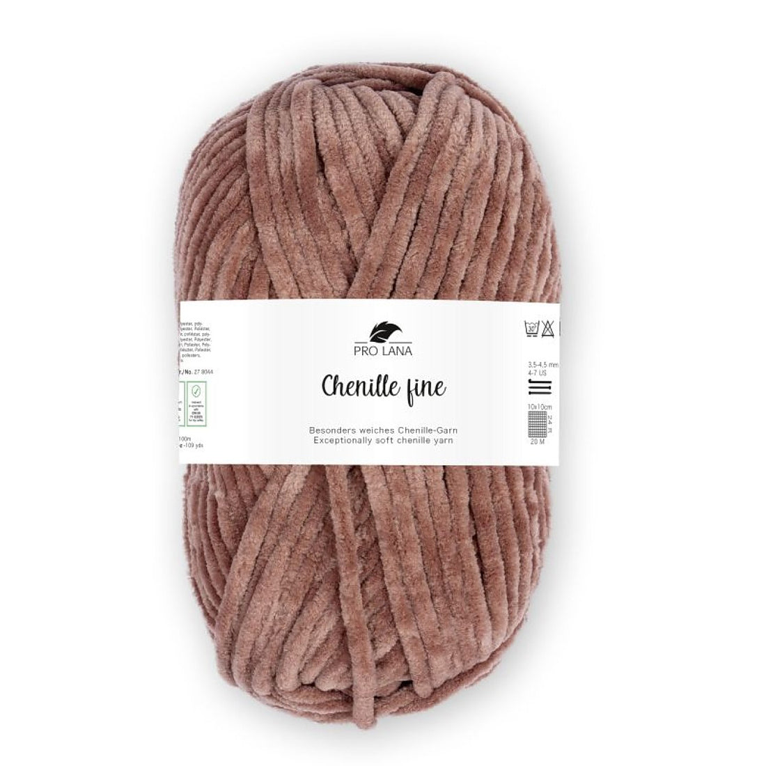 Chenille Fine von Pro Lana – Hellbraun [108]