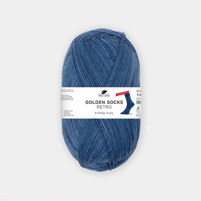 Golden Socks Retro 4fädig | 100g