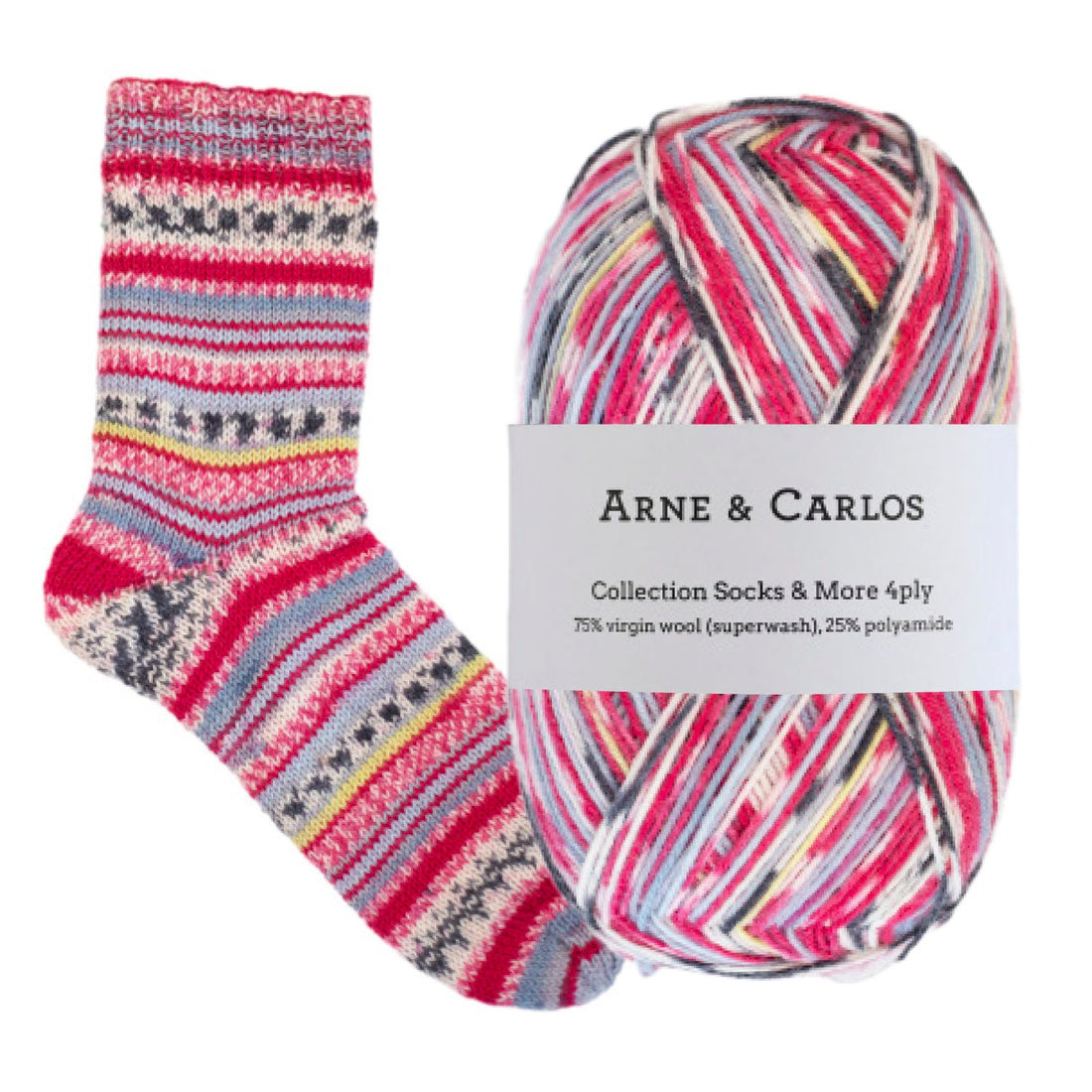 Socks & More Collection 4ply von Arne & Carlos – Laternennacht [03001]