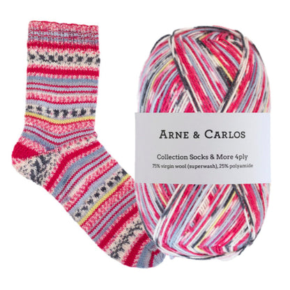 Socks & More Collection 4ply von Arne & Carlos – Laternennacht [03001]