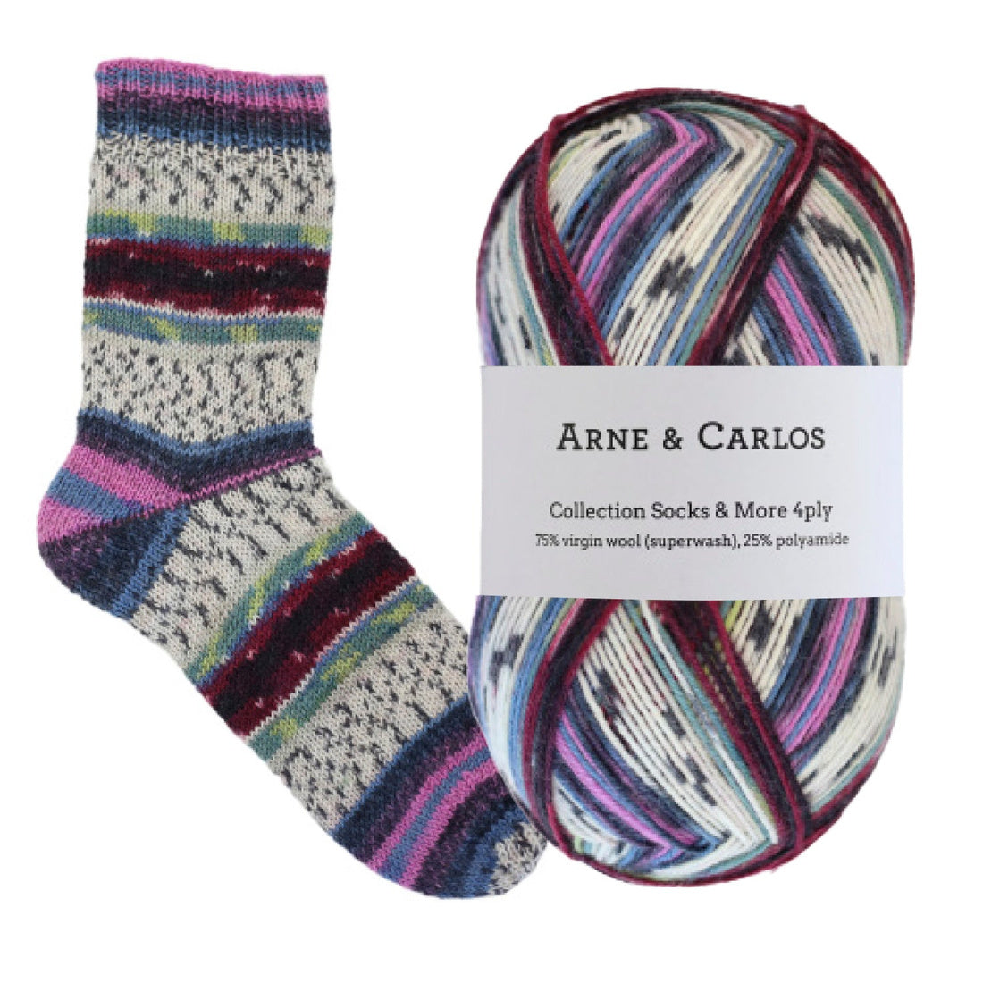 Socks & More Collection 4ply von Arne & Carlos – Treungen [03003]