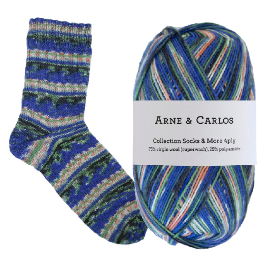 Socks & More Collection 4ply von Arne & Carlos – Valen [03005]