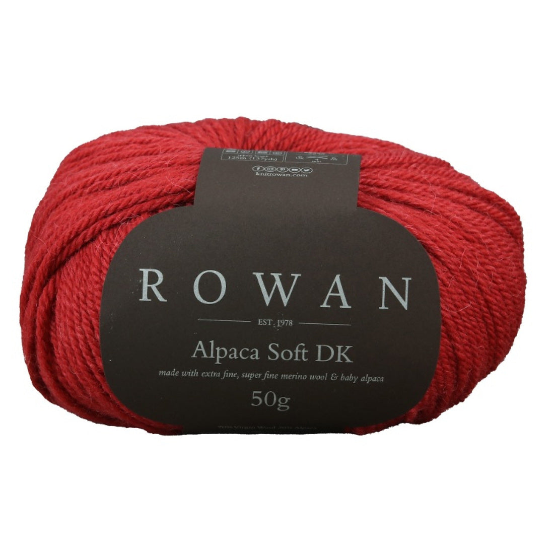 Alpaca Soft DK von Rowan | 50g – Vermillion [229]