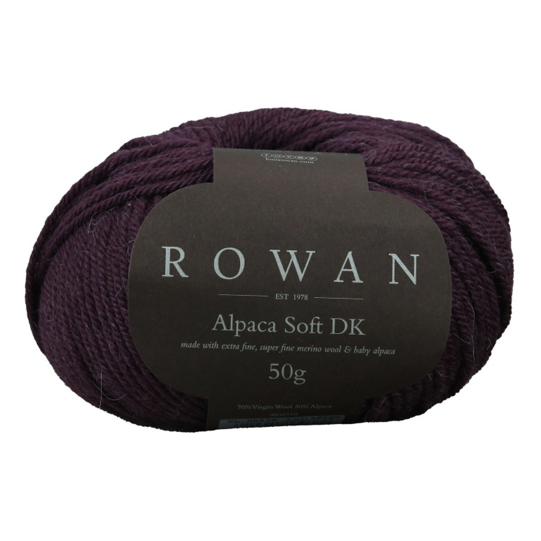 Alpaca Soft DK von Rowan | 50g – Dark Burgundy [230]