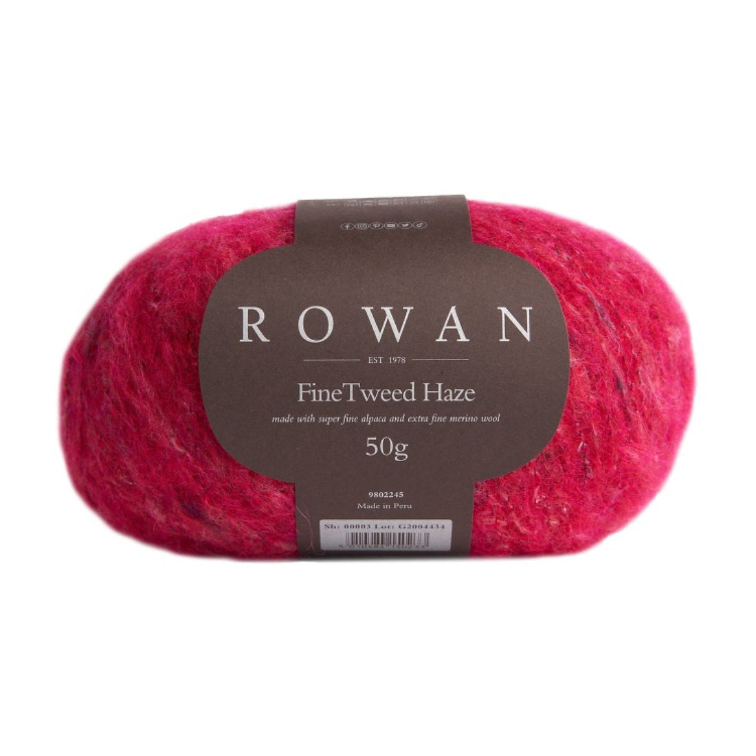 Fine Tweed Haze von Rowan | 50g – Rose [3]