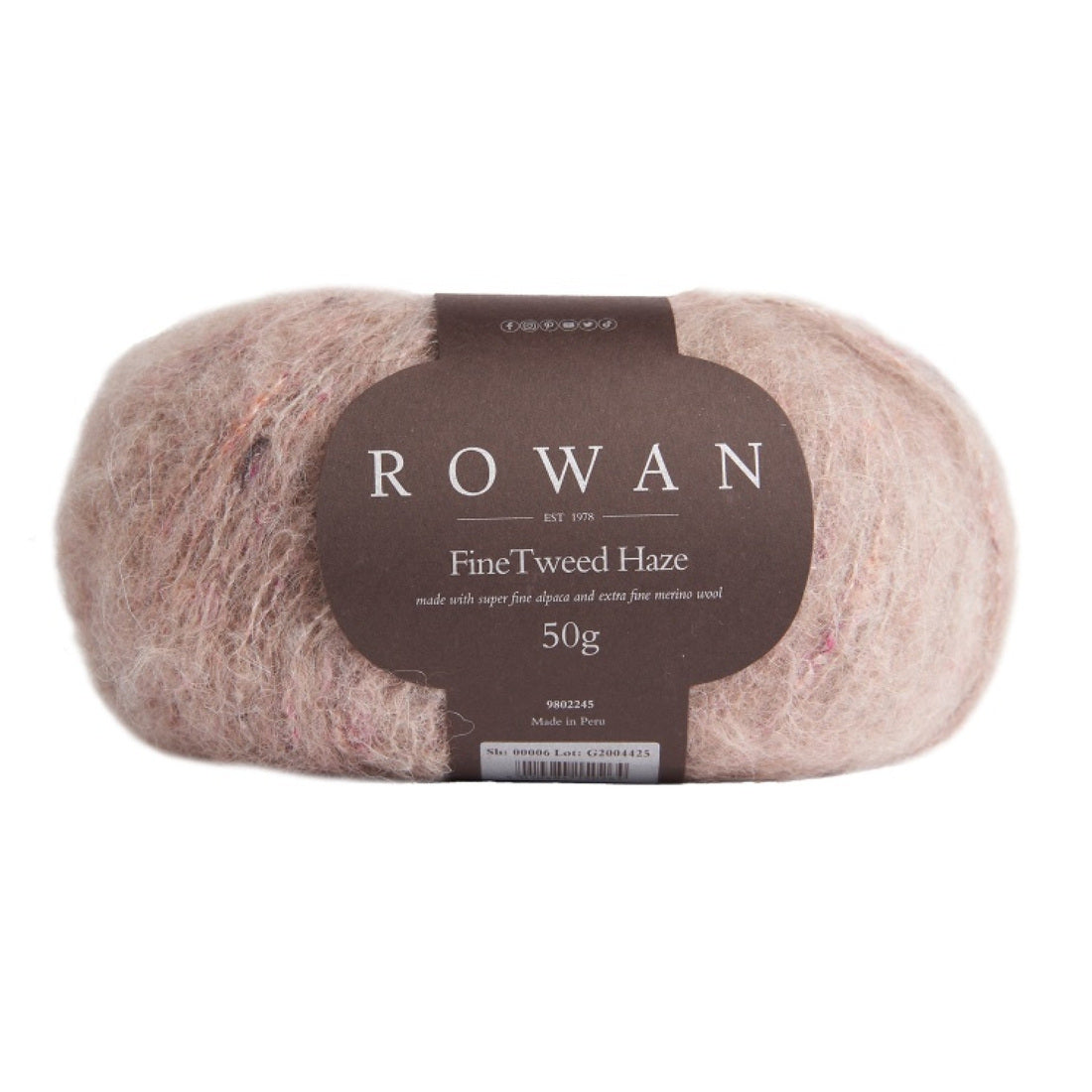 Fine Tweed Haze von Rowan | 50g – Linen [6]