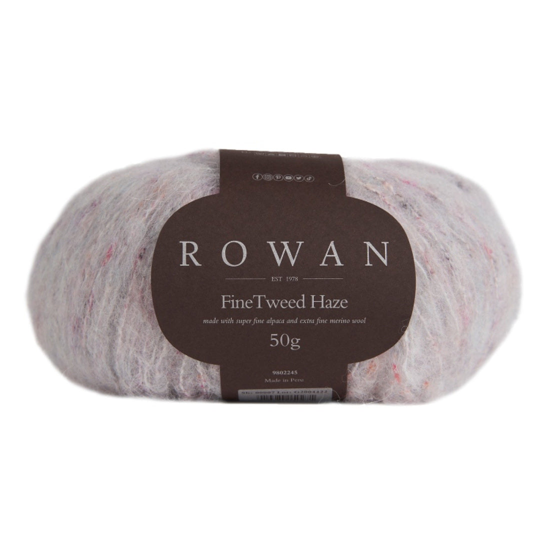Fine Tweed Haze von Rowan | 50g – Mist [7]