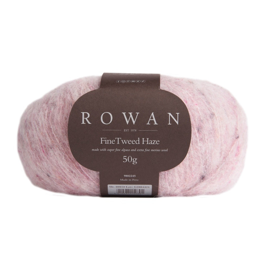 Fine Tweed Haze von Rowan | 50g – Blush [10]