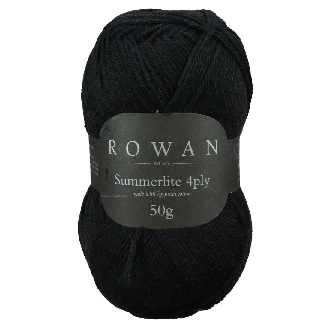Summerlite 4-fädig von Rowan | 50g – Black [453]