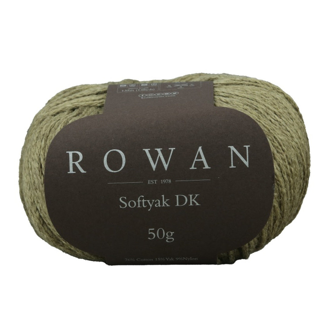 Softyak DK von Rowan | 50g – Khaki [258]