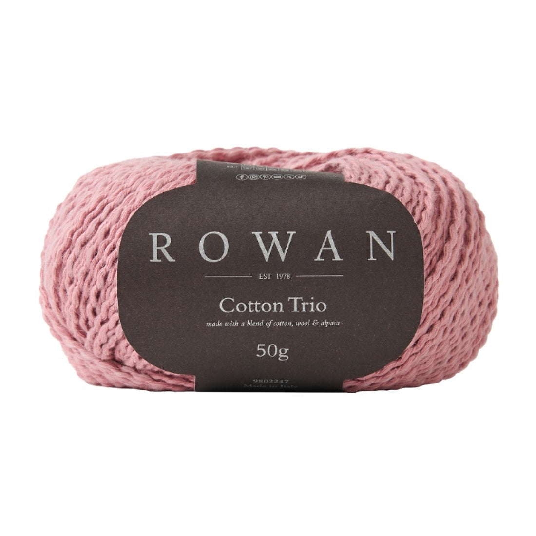 Cotton Trio von Rowan | 50g – Blush [113]