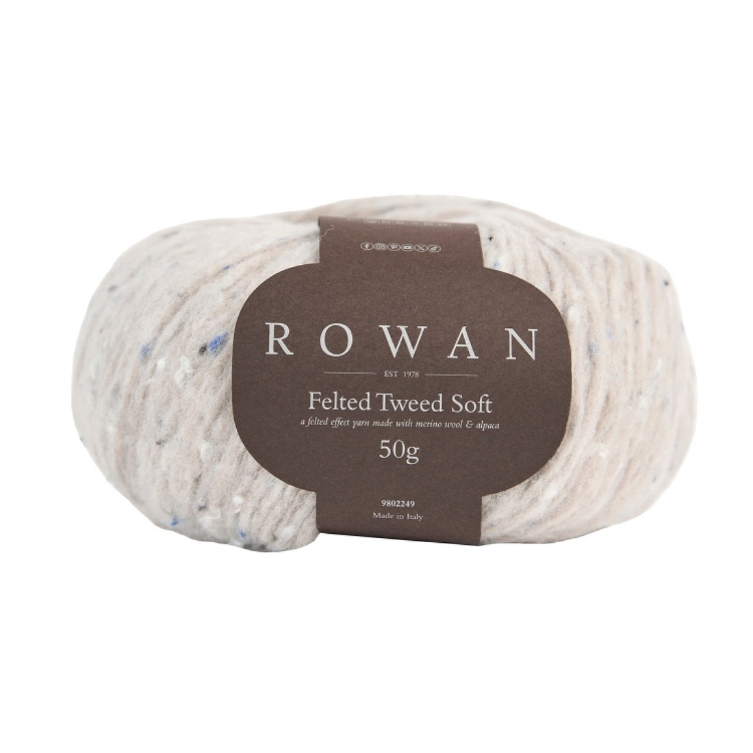 Felted Tweed Soft von Rowan | 50g – Clay [10010]