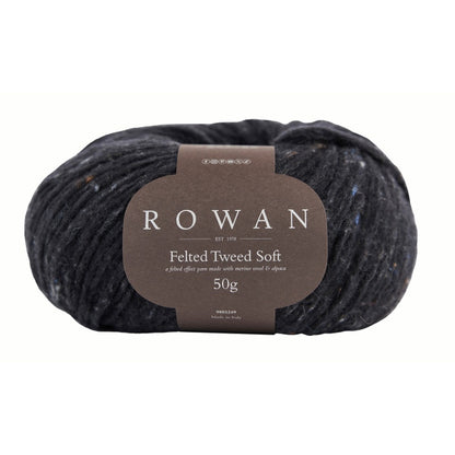 Felted Tweed Soft von Rowan | 50g – Black [10019]