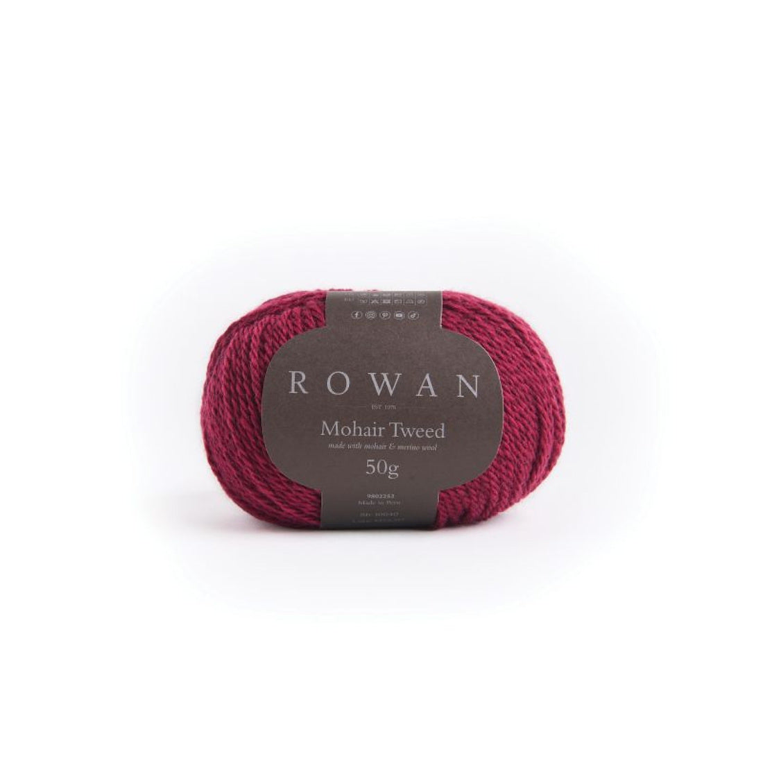 Mohair Tweed von Rowan | 50g – Berry [10040]