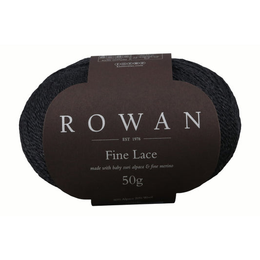 Fine Lace von Rowan | 50g – Noir [934]