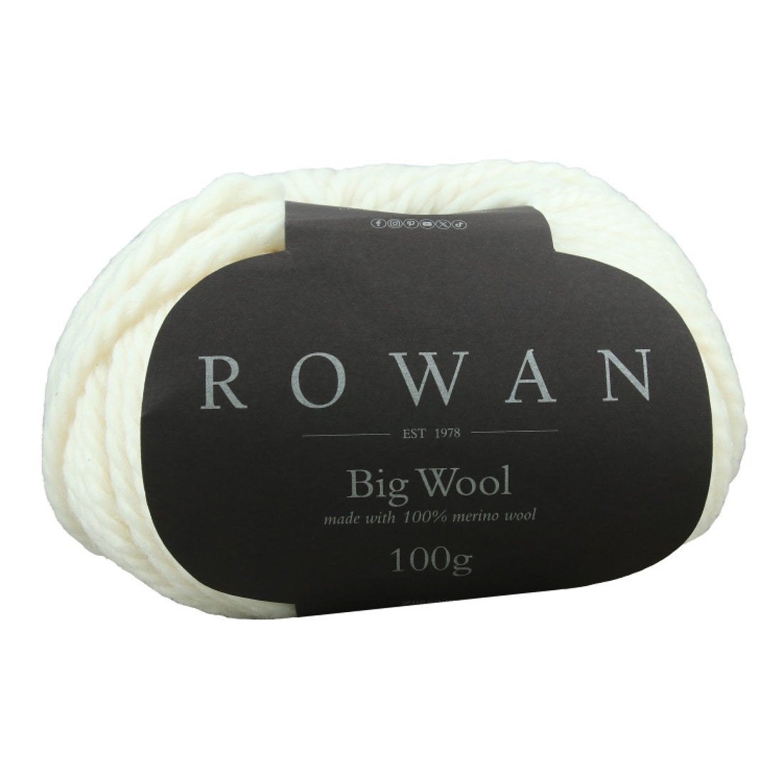 Big Wool von Rowan | 100g – white hot [1]