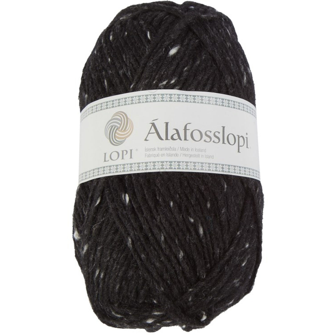 Álafosslopi von Lopi | 100g – black tweed [9975]