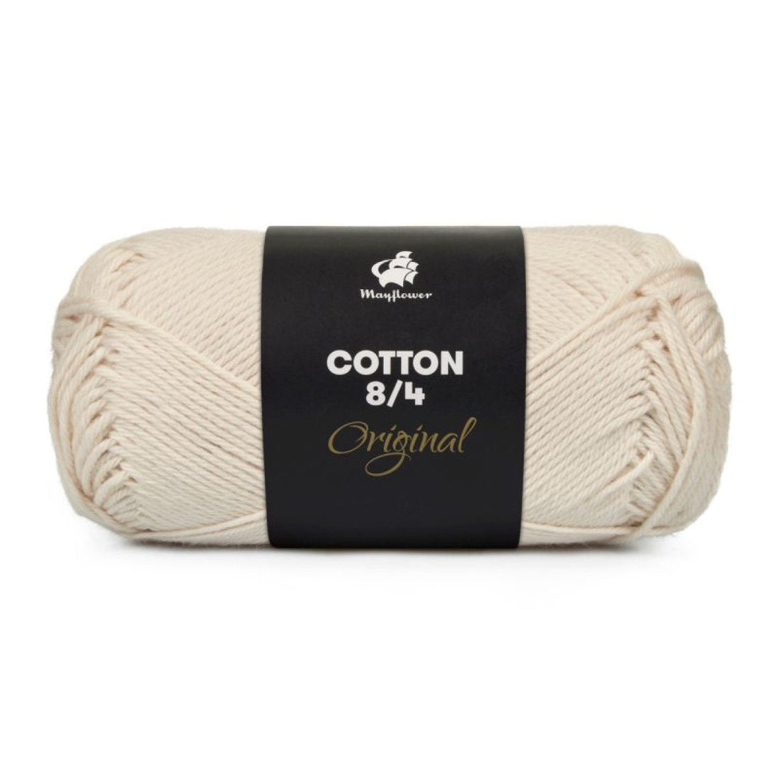 Cotton 8/4 von Mayflower | 50g – 1401 naturweiß