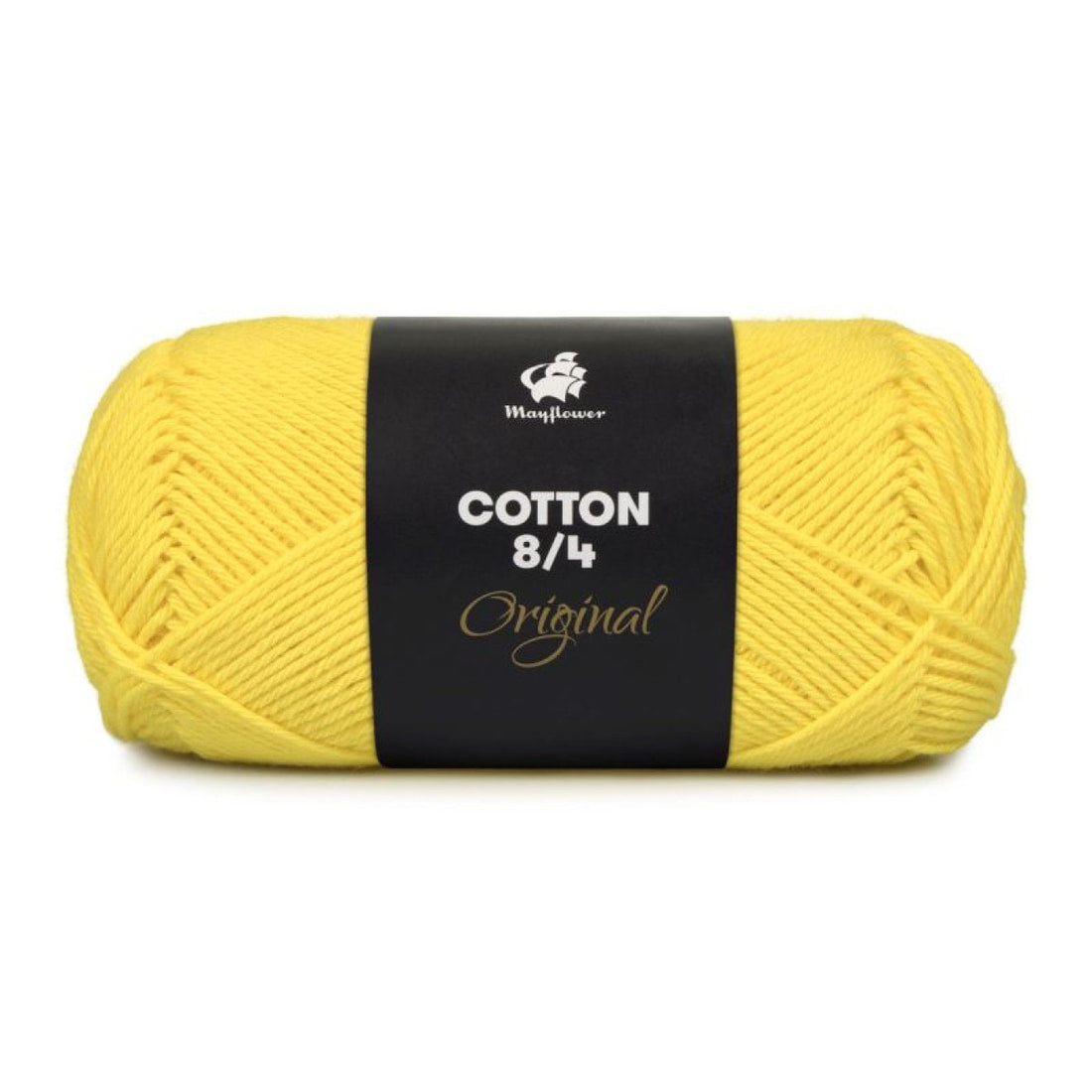 Cotton 8/4 von Mayflower | 50g – 1405 gelb