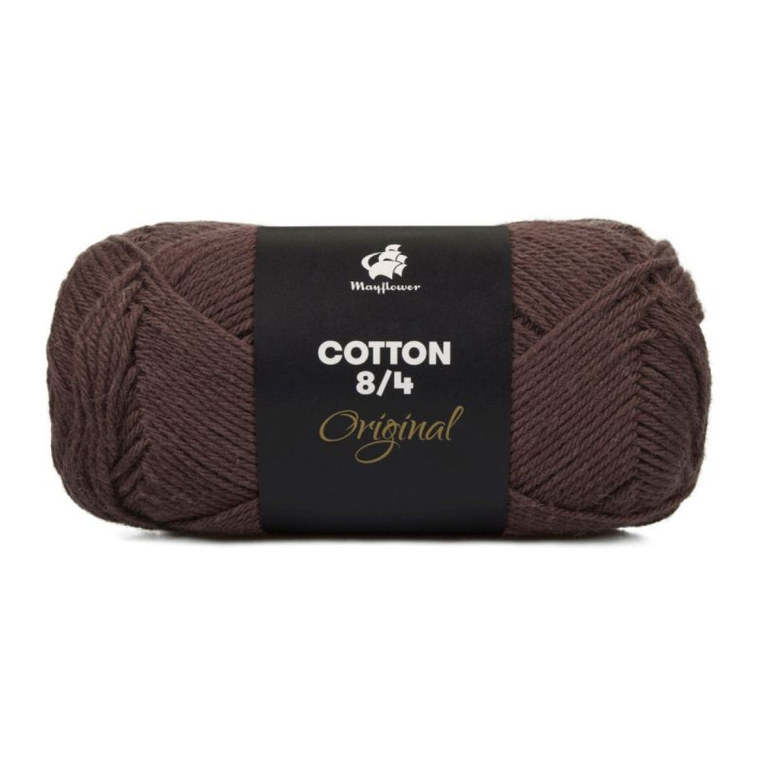 Cotton 8/4 von Mayflower | 50g – 1436 dunkelbraun